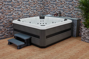 Nuevo modelo de alta calidad 7 personas bañera grande jardín <span class=keywords><strong>ocio</strong></span> Lay Spas bañera de hidromasaje <span class=keywords><strong>spa</strong></span> al aire libre 2 compradores - Product Image 2
