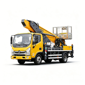 Camión Elevador Aéreo Compacto FOTON de 33 m, Perfecto para Trabajos de Mantenimiento Exterior de Edificios - Product Image 1