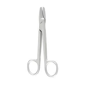 Ciseaux chirurgicaux professionnels Sistrunk à pointes émoussées en acier inoxydable, instruments de dissection, fournisseur en gros - Product Image 1