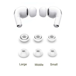 Embouts de <span class=keywords><strong>remplacement</strong></span> pour écouteurs <span class=keywords><strong>Apple</strong></span> <span class=keywords><strong>AirPods</strong></span> Pro / Pro2 - Petits, moyens et grands - Product Image 1