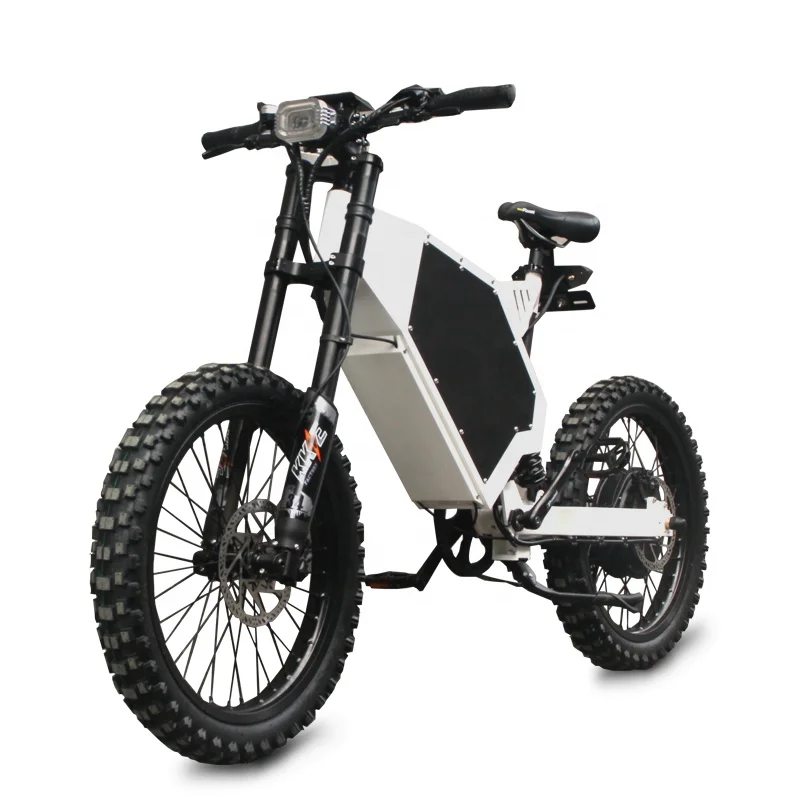 빠른 속도 65kmh 유압 브레이크를 가진 전기 산악 자전거 60v 4000w 뚱뚱한 타이어 Enduro Ebike