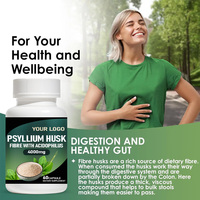 Capsules de Psyllium 4000 mg avec Glutathion Réduit pour la Santé Digestive et le Soutien Immunitaire – Complément Alimentaire Fabricant OEM
