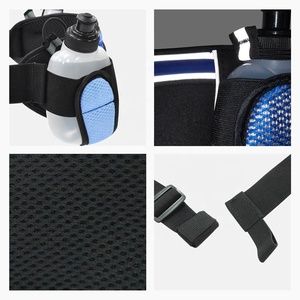 Custom <strong>Sports</strong> Outdoor Neoprene <strong>Waterproof</strong> Marathon Running Hydration Belt Waist Pack <strong>Bag</strong> with Two <strong>Water</strong> Bottle Holder - Product Image 4