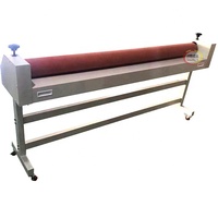 Machine de plastifiage manuelle, 1.6 m, appareil d'impression publicitaire automatique à froid, plastification Photo