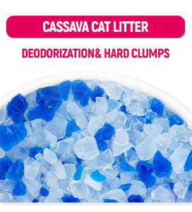 Arena para Gatos de Gel de Sílice Ecológica de Larga Duración con Absorción de Humedad, Baja en Polvo, Suministros para Mascotas, Arena para Gatos de Cristal - Product Image 3