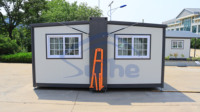 Suihe Maison préfabriquée en conteneur pliable et extensible avec couleur personnalisée