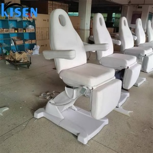 Kisen Luxury Modern Facial Treatment Customize Thickened Mattress Beauty Bed Massage <b>Table</b> Lifting <b>Electric</b> Adjustable - Product Image 1