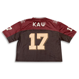 Uniforme de Fútbol Americano Retro Personalizado por Sublimación para Adultos, Camisetas de Fútbol Americano Extra Grandes y Transpirables de Talla Grande - Product Image 4