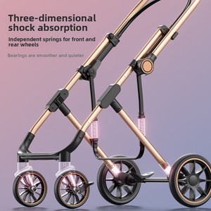<span class=keywords><strong>Poussette</strong></span> Bébé à Prix de Gros Abordable / <span class=keywords><strong>Poussette</strong></span> Bébé de Bonne Qualité / <span class=keywords><strong>Poussette</strong></span> Multifonctionnelle à Pliage Rapide et Vue Haute - Product Image 6