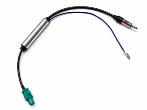 Câbles d'<span class=keywords><strong>antenne</strong></span> de voiture FAKRA vers DIN mâle avec amplificateur et câble d'alimentation (Cu 14CM) pour <span class=keywords><strong>adaptateur</strong></span> radio stéréo FM AM d'usine Audi <span class=keywords><strong>Volkswagen</strong></span> - Product Image 1