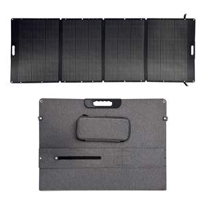 Pannello Solare Fotovoltaico Monocristallino Pieghevole ETFE 300W Protezione IP67 Power Bank Portatile di Emergenza per Esterni - Product Image 5