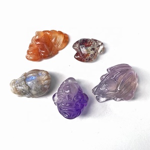 Rata de la Fortuna, Decoraciones Feng Shui para Regalo, Amatista Tallada de Buena Suerte, Precio de Mayoreo de Lujo, Piedra Preciosa China, Feng Shui Europeo - Product Image 1