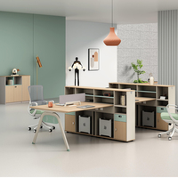 Escritorio de Oficina Serie Wenjie WJ-13, Muebles de Oficina Modernos OEM/ODM, Tamaño, Color y Logotipo Personalizables