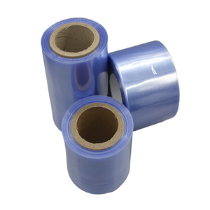 <span class=keywords><strong>Film</strong></span> d'emballage plastique en gros d'usine, <span class=keywords><strong>film</strong></span> rétractable thermique en PVC <span class=keywords><strong>bleu</strong></span> transparent pour l'emballage - Product Image 2