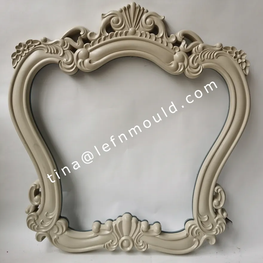 Gothic Garden Mirror Frame Latex Mould, Frame Moulding for Mirror, Ready Molds for Sale