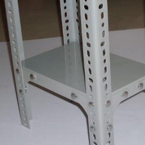 Delida Angle Steel Column For Supermarkets Express Delivery Warehouses Storage Racks Adjustable Height High Load Capacity - Product Image 3