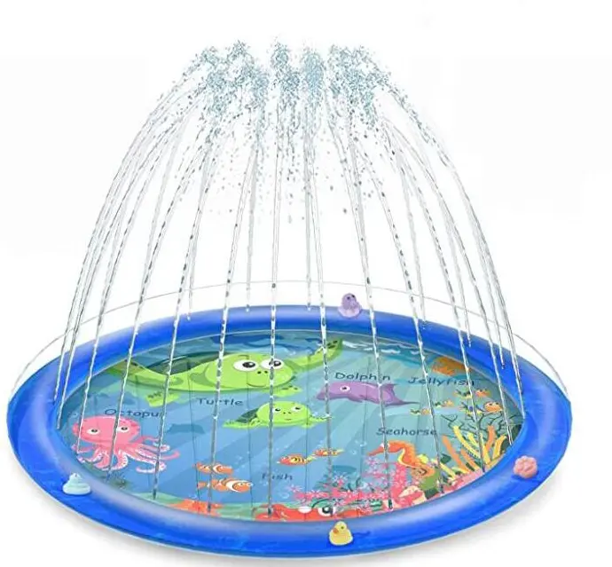 Sprinkler water toy for Kids outdoor playing ,Splash Pad, and Wading Pool for Learning Children Sprinkler Pool