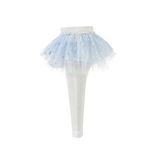 Niñas <span class=keywords><strong>terciopelo</strong></span> dulce transpirable grueso cálido tutú Culottes pantalones de invierno mallas para niños estilo princesa - Product Image 3