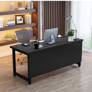 Muebles modernos de oficina en casa escritorios de pata de bloque de personal al por mayor para estudio y uso de la computadora - Product Image 4