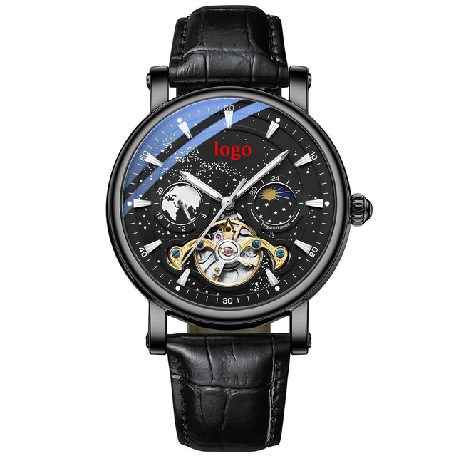 Customized Automatic Mechanical Watch Waterproof Luminous Watch on Demand