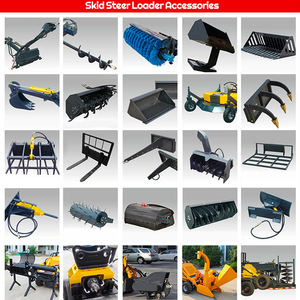 جودة عالية ومجانية بعد البيع عجلات محرك Skid Mini CE EPA مع عجلات مسار دلو - Product Image 5