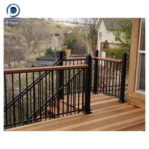 Main courante Optima, garde-corps en hêtre antidérapant, modèle simple pour intérieur - Product Image 2