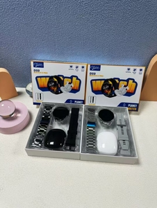 Smartwatch D33 2 en 1 con Pantalla Redonda Ultra Impermeable, Control Táctil y Sistema Operativo Móvil Compatible con Teléfonos - Product Image 3