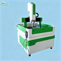 Máquina Router CNC 6060 de 3 Ejes para Grabado y Fresado de Metal y Aluminio, Husillo Único de 2.2KW, Refrigeración por Agua, Ecológica