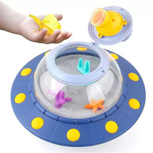 EPT Biología Educativa 360 Grados Rotación Observación OVNI Juguete <span class=keywords><strong>Elton</strong></span> Ciencia Laboratorio Tallo Juguete Insecto Planta Visor para niños - Product Image 4