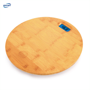 Balance électronique numérique étanche en bambou, corps en bois - Product Image 2