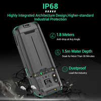PDA Industrial Resistente con Android 11, Escáner de Código de Barras 2D, NFC, Octa-Core, 4GB, WiFi, Dispositivo Portátil para Inventario de Almacén y Logística