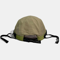 Sombreros atléticos de marca personalizados, gorros para correr de ala corta sin forma, gorro de surf ligero transpirable de secado rápido con palanca ajustable
