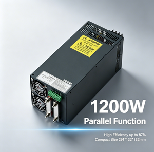 Alimentatore Switching Okey SCN-1200-24 1200W da AC a DC 24V Uscita Singola con Funzione Parallela, Efficienza 87%, Garanzia 2 Anni - Product Image 4