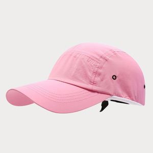 Gorras de Béisbol de 7 Paneles de Secado Rápido de Alta Calidad al por Mayor, Gorras Deportivas para Correr, Gorra de Béisbol Personalizada con Rayas - Product Image 5