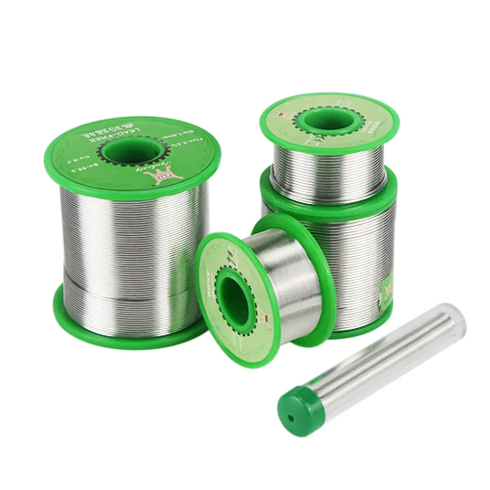 Customizable wire diameter 0.12mm-2.0mm flux 1.8%-2.2% 10g/roll-1000g/roll lead or lead-free solder wire for soldering