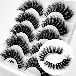 Low MOQ 10 Boxes Natural 8d Fur <b>Lashes</b> Wholesale 15-26mm for Russian Natural Black Super Fine Machine Made 0.07mm Thickness - Product Image 2