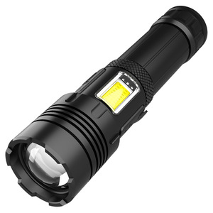 Lampe torche LED portable haute puissance Strong Wolf, 2200 mAh, rechargeable par USB, éclairage extérieur - Product Image 3