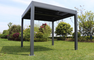 Décor <span class=keywords><strong>de</strong></span> pergola d'extérieur, patio en aluminium, à vendre, kits <span class=keywords><strong>de</strong></span> pergola, <span class=keywords><strong>4x4</strong></span>, nouveauté - Product Image 4
