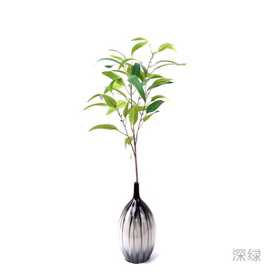 Tela <span class=keywords><strong>de</strong></span> seda <span class=keywords><strong>de</strong></span> eucalipto artificial para decoración, venta directa <span class=keywords><strong>de</strong></span> fábrica, china, oferta - Product Image 3