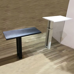 <span class=keywords><strong>Bureau</strong></span> <span class=keywords><strong>mural</strong></span> pliable avec hauteur réglable, table de travail compacte à suspendre au mur pour <span class=keywords><strong>petit</strong></span> appartement - Product Image 5