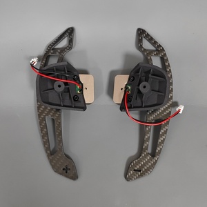 4 palettes de changement de vitesse magnétiques en carbone pour VW Golf MK7 8R GTI Jetta <span class=keywords><strong>Caddy</strong></span> Vento Rabbit Passat CC - Product Image 4