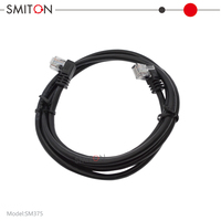 Câble d'extension Ethernet Cat 5 à 90 degrés pour usage intérieur, cordon de raccordement réseau Gigabit RJ45, cordon de raccordement LAN multi-angles à angle droit Cat5
