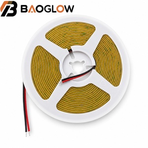 Bande LED COB en cuivre à deux fils OEM ODM Bhj-Cob-600d 35/35, 12V/24V, 14W/m, PCB 5mm, 2700K-6500K, CRI élevé, pour éclairage décoratif et rétroéclairage TV - Product Image 3