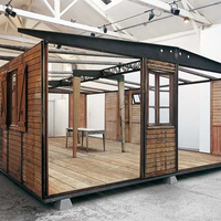 Maison Conteneur Préfabriquée Personnalisée 10 pieds en Kit, Kiosque de Café ou Stand, Vente Chaude
