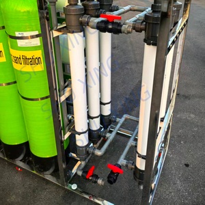 Industriale completamente automatico commerciale di trattamento delle acque UF RO bere impianto di depurazione del filtro dell'acqua per alberghi - Product Image 4