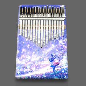 Best-seller per principianti strumento musicale-17 toni portatile colore Kalimba Finger Piano - Product Image 6
