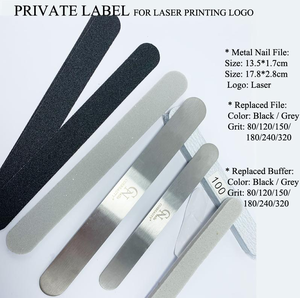 <span class=keywords><strong>Lime</strong></span> <span class=keywords><strong>à</strong></span> ongles de type rechargeable avec poignée métallique amovible, logo gravé au laser sur un cœur en acier inoxydable, marque privée - Product Image 4