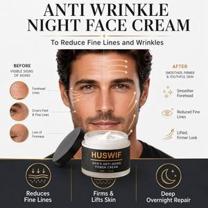 Crème anti-âge pour <span class=keywords><strong>homme</strong></span>, prix usine, végane, naturelle, à la niacinamide, apaisante, raffermissante, hydratante, soin de la <span class=keywords><strong>peau</strong></span> du <span class=keywords><strong>visage</strong></span> pour <span class=keywords><strong>homme</strong></span> - Product Image 4