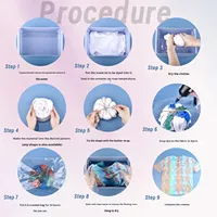 Ensemble de 34 couleurs de poudre de teinture tie-dye faite à la main, teinture réactive à l'eau froide, colorants textiles, artisanat pour enfants/vêtements, changement de couleur