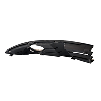 Grille de pare-chocs avant gauche d'origine avec cache de phare antibrouillard chromé avec trou pour POLO VIVO 2010 & 2015 pour 6QS853665B
